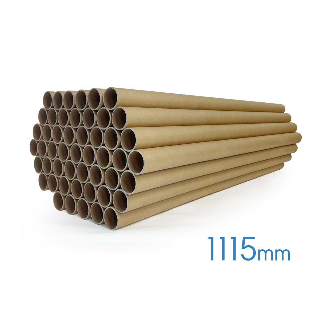 50개묶음) 내경77mm 길이1115mm [2t] 지관통 낚시대 원단심지 러그심지 현수막심지