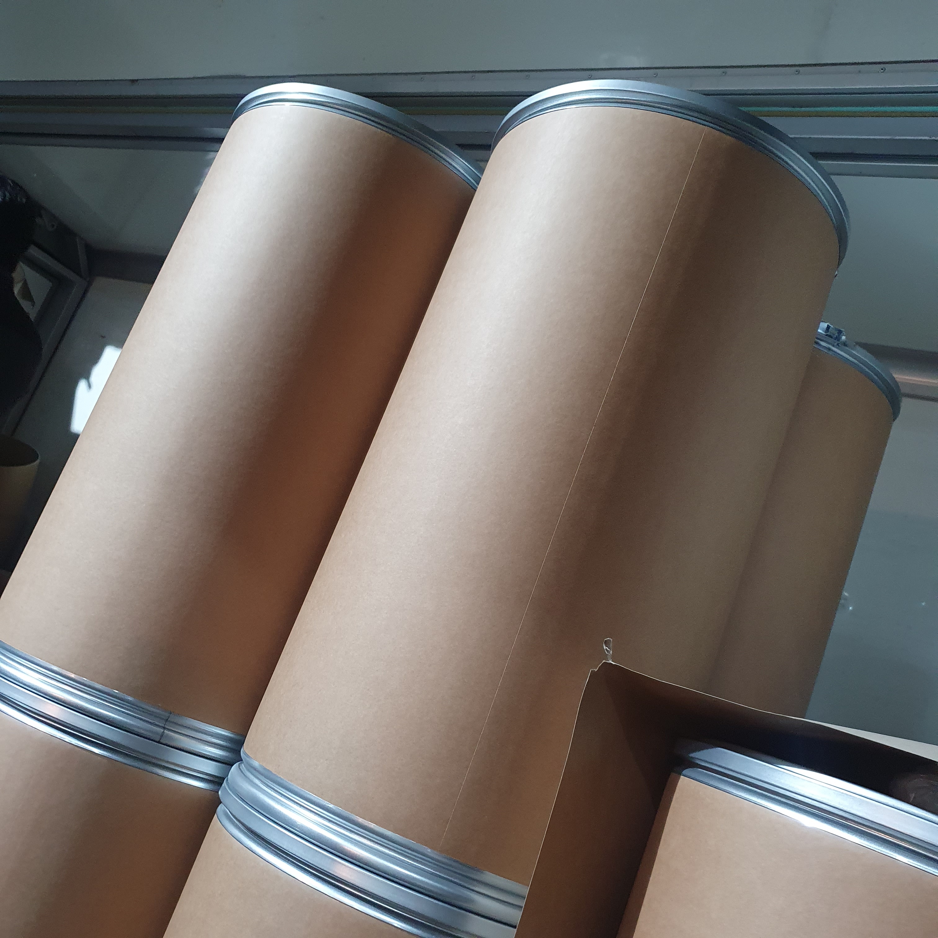 종이드럼통 내경430mm 길이800mm 쌀통(80k)하이바드럼통 원두통 대형지관통