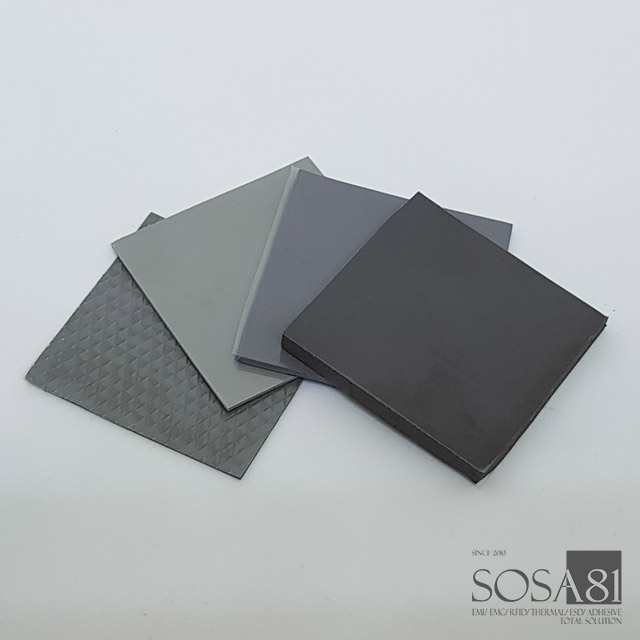 열전도 실리콘 시트 (열전도율 1.5W) 1.5mmT x 210mm x 300mm
