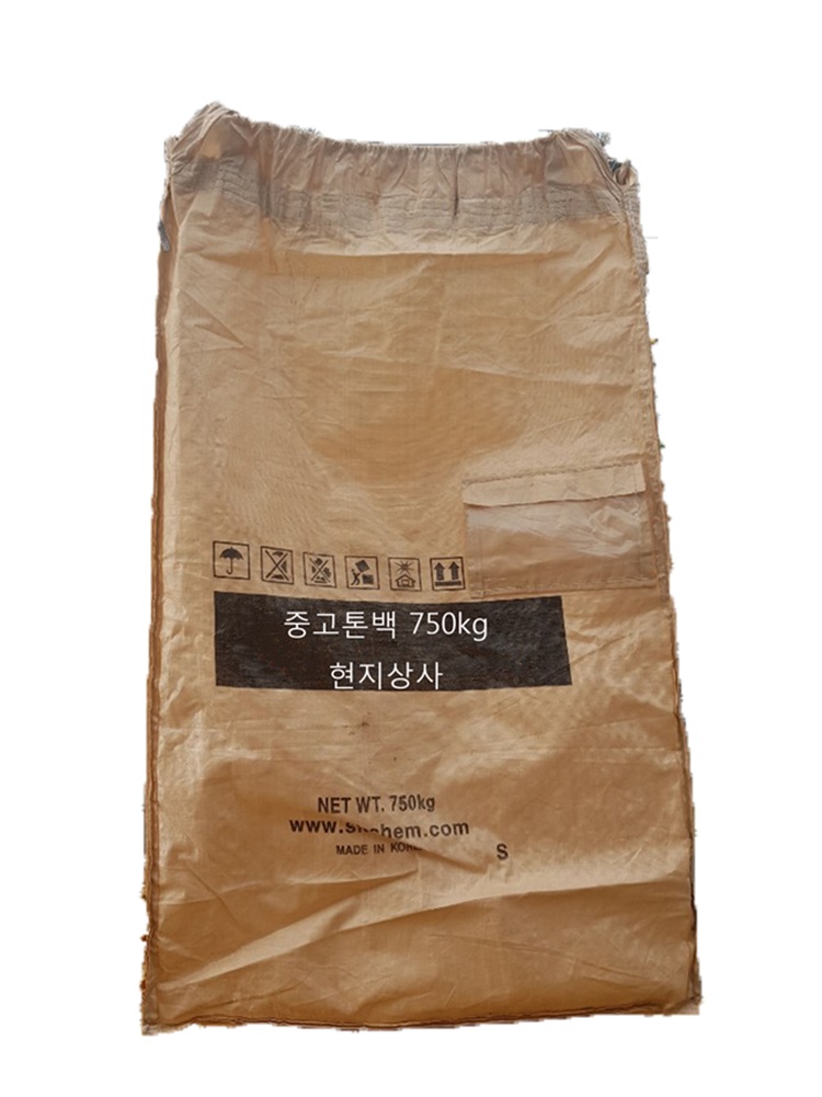 [중고] 중고톤백 / 마대 (로프타입) 750kg